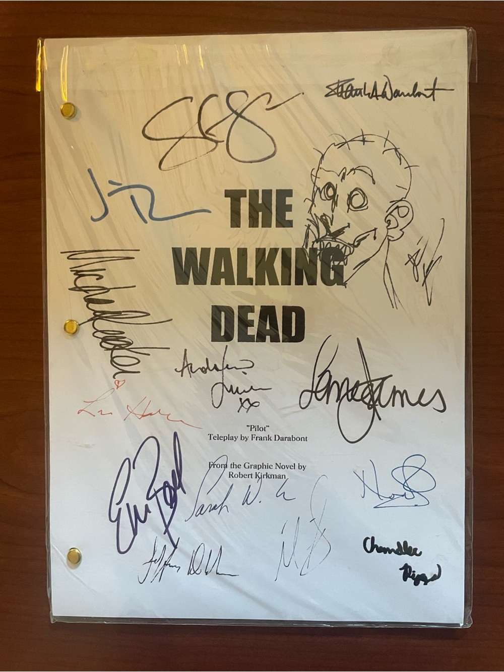 The Walking Dead Signed Script (Copy)  - Pilot